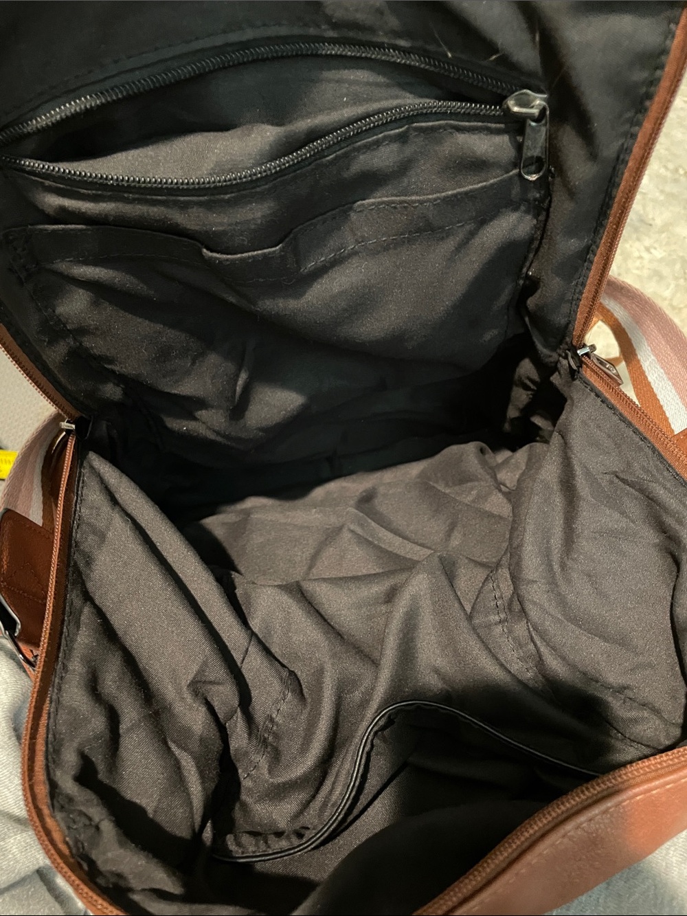 Brown Women's Leather Backpack - Versatile Everyday Bag - Picture 6 of 8